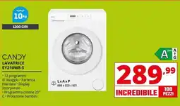 Comet Candy lavatrice EY210W8-S offerta