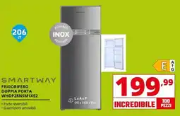 Comet Smartway frigorifero doppia porta WHDP28NSM1XE2 offerta