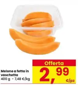 Interspar Melone a fetta in vaschetta offerta