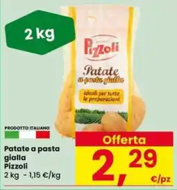 Interspar Patate a pasta gialla Pizzoli offerta