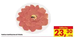 Interspar Fettine Sottilissime di Vitello offerta