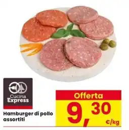 Interspar Hamburger di pollo assortiti offerta
