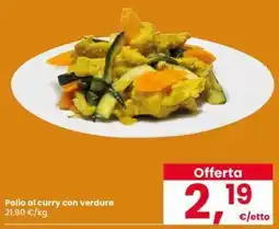 Interspar Pollo al curry con verdure offerta