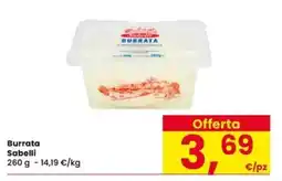 Interspar Burrata Sabelli offerta