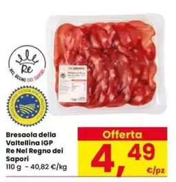 Interspar Bresaola della Valtellina IGP Re Nel Regno dei Sapori offerta