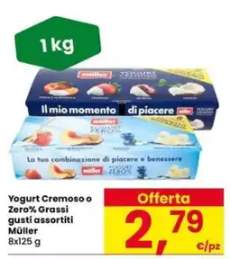 Interspar Yogurt Cremoso o Zero% Grassi Müller offerta