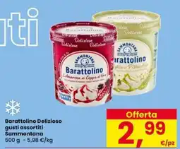 Interspar Barattolino Delizioso gusti assortiti Sammontana offerta