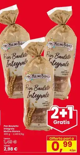 Interspar Pan Bauletto Integrale Mulino Bianco offerta