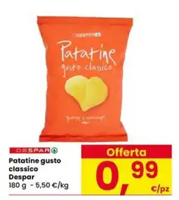 Interspar Patatine gusto classico Despar offerta