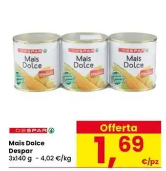 Interspar Mais Dolce Despar offerta