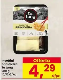 Interspar Involtini primavera Ta tung offerta