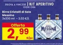 Interspar Birra Cristalli di Sale Messina offerta