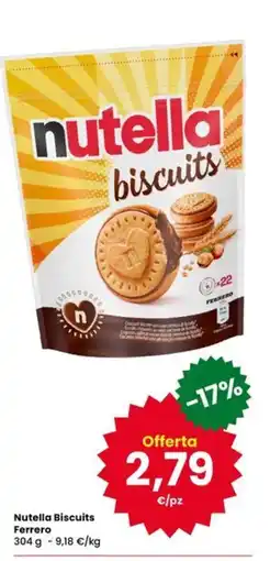 Interspar Nutella Biscuits Ferrero offerta