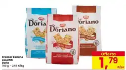 Interspar Cracker Doriano assortiti Doria offerta