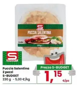 Interspar Puccia Salentina S-BUDGET offerta