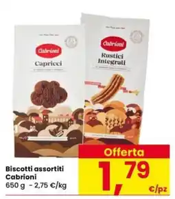 Interspar Biscotti assortiti Cabrioni offerta