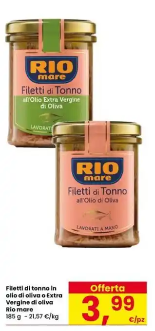 Interspar Filetti di Tonno Rio mare offerta