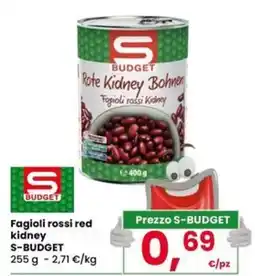 Interspar S-BUDGET Fagioli rossi kidney offerta