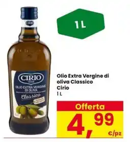 Interspar Olio Extra Vergine di oliva Classico Cirio offerta