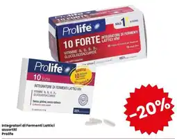 Interspar Integratori di Fermenti Lattici assortiti Prolife offerta