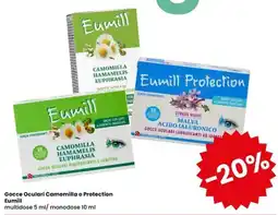 Interspar Gocce Oculari Camomilla o Protection Eumill offerta