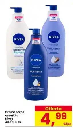 Interspar Crema corpo assortita Nivea offerta
