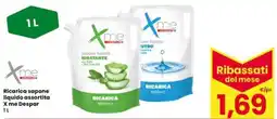 Interspar Ricarica sapone liquido assortita X me Despar offerta