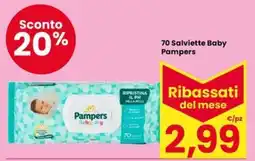Interspar Salviette Baby Pampers offerta