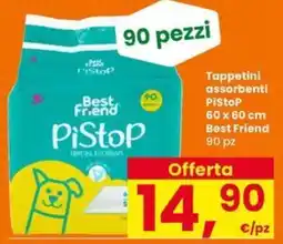 Interspar Tappetini assorbenti PiStoP Best Friend offerta