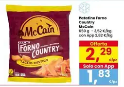 Interspar Patatine Forno Country McCain offerta