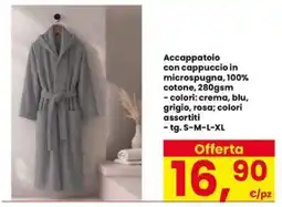 Interspar Accappatoio con cappuccio offerta