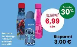 Interspar Borracce personaggi offerta