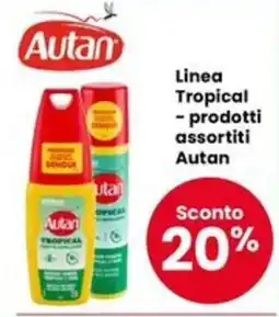 Interspar Autan Linea Tropical Autan offerta