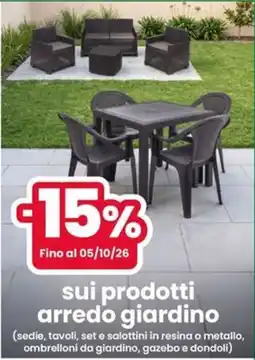 Interspar Arredo giardino offerta