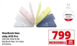 Comet MacBook Neo chip A18 Pro offerta