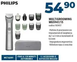Sinergy PHILIPS MULTIGROOMING MG5941/15 offerta
