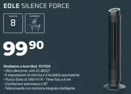 Sinergy Rowenta eole silence force offerta
