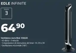 Sinergy Rowenta eole infinite offerta