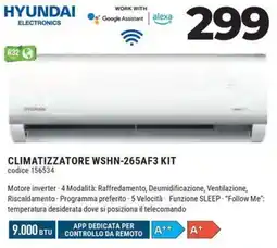 Sinergy HYUNDAI CLIMATIZZATORE WSHN-265AF3 KIT offerta