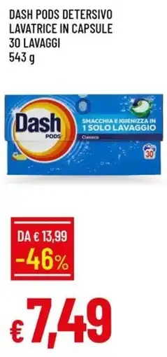 IperFamila Dash PODS Detersivo Lavatrice in Capsule offerta