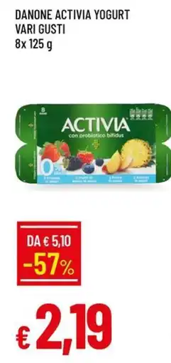 IperFamila DANONE ACTIVIA YOGURT offerta