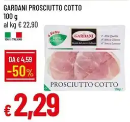IperFamila Gardani Prosciutto Cotto offerta