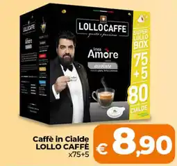 Ipercoop Caffè in Cialde LOLLO CAFFÈ offerta