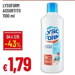 IperFamila LYSOFORM offerta