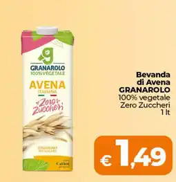 Ipercoop Bevanda di Avena GRANAROLO offerta