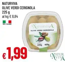 IperFamila NATURVIVA OLIVE VERDI CERIGNOLA offerta
