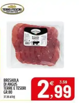 Ard Discount Bresaola di Angus Terre e Tesori offerta