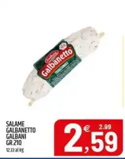 Ard Discount Salame Galbanetto offerta