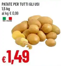 IperFamila PATATE PER TUTTI GLI USI offerta
