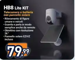 Unieuro Ezviz HB8 Lite Kit offerta
